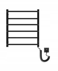  Elektromos fürdőszobai radiátor Kaskada Energiatakarékos fekete 610 x 530 mm (BE11106T)