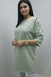  Csinos vállán masnis tunika (menta) (826018)
