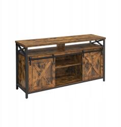 SONGMICS Tv állvány Vasagle Levit barna/fekete (215960)