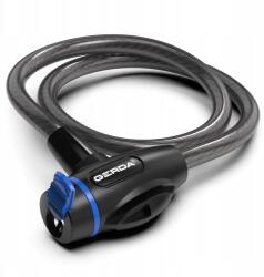 Gerda Kerékpárzár Gerda Flex 650/10T Fekete Univerzális (0SFL0065010.06T2XP)