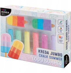 Kidea Járdakréta Jumbo Summer Nyár 8 Szín Kidea Vastag Gyerekeknek (4902885497097)