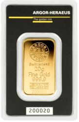 Argor-Heraeus 20g Argor-Heraeus | aranylap (30054)