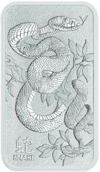 Perth Mint 31, 1g Perth mint | Kígyó | Lunar | ezüsttömb (9407784)