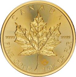 Royal Canadian Mint | Maple Leaf 1 uncia | 2026 | aranyérme (104320)