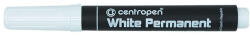Centropen Rostirón, filctoll, vízbázisú 2, 5mm, kerek hegyű, Centropen 8586 fehér - papirx