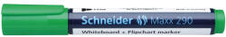 Schneider Tábla- és flipchart marker 2-3mm, kerek végű Schneider Maxx 290 zöld - papirx