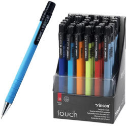 Vinson Golyóstoll nyomógombos gumírozott test Vinson X6 vegyes display 36 db - papirx
