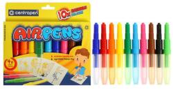 Centropen Filctoll fújós készlet Centropen AIRPENS 1500 Rainbow Colours 10 klf. szín - papirx