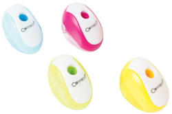 Connect Hegyező 1 lyukú műanyag, tartályos Connect különféle színek - papirx - 113 Ft