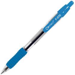 Fornax Golyóstoll Fornax F-70 grip, világos kék design, írásszín kék - papirx