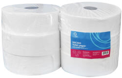 BLUERING Toalettpapír 2 rétegű közületi átmérő: 27 cm 100 % cellulóz 360 m/tekercs 6 tekercs/csomag N2C360 hófehér - papirx