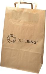Bluering Szalagfüles papírtáska 32x17x45cm Bluering® barna - papirx