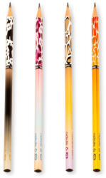 Nebulo Grafitceruza HB, háromszögletű, 72 db/doboz, Nebulo, vegyes minták, Állatmintás - papirx - 98 Ft