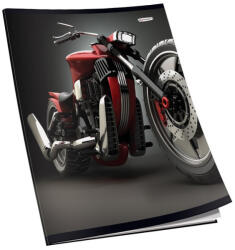 Connect Füzet A4, 40lap, sima 80g. Connect Matt + UV lakk borító,