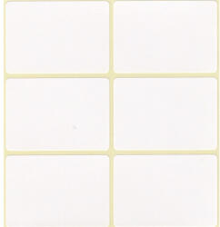 Papirx Etikett címke, 35x50mm, 10 lap, 6 címke/lap