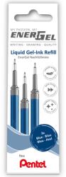 Pentel Tollbetét tűhegyű 3 db/csomag 0, 25mm Pentel EnerGel LRN5-3C írásszín kék - papirx