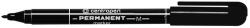 Centropen Alkoholos marker 1mm, M, Centropen 2846 fekete - papirx