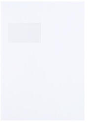 Bluering Boríték TC/4 szilikonos bélésnyomott bal ablak 50x100 ablak bal oldalról 20mm felülről 52mm Bluering® fehér - papirx