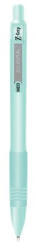 Zebra Golyóstoll 1 mm, zöld tolltest, Zebra Z-Grip Pastel, kék - papirx