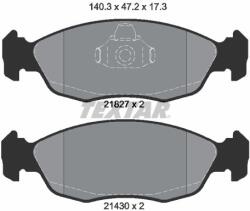 TEXTAR Sada brzdových platničiek kotúčovej brzdy TEXTAR 2182702 (2182702)