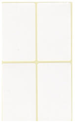 Papirx Etikett címke, 40x70mm, 15 lap, 4 címke/lap