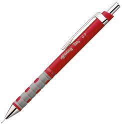 rOtring Nyomósirón 0, 7mm, piros test, Rotring Tikky - papirx