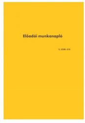 Bluering Előadói munkanapló A4, álló 20lapos füzet C. 5230-315 Bluering® - papirx