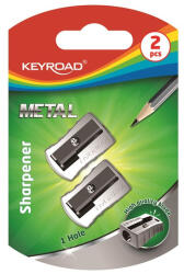 Keyroad Hegyező 1 lyukú fém 2 db/bliszter Keyroad Metal