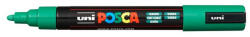 uni Dekormarker 1, 8-2, 5mm, Uni Posca PC-5M zöld - papirx