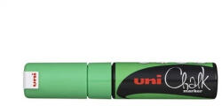 uni Krétamarker folyékony 8mm, Uni-Posca PWE-8K fluor zöld - papirx