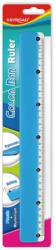 Keyroad Vonalzó 30 cm, fém skálával Keyroad Colour Bar vegyes színek - papirx