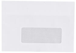 Bluering Boríték LC/6 öntapadó bélésnyomott jobb ablakos 35x90mm 114x162mm J28A20 Bluering® fehér