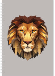 Dayliner Határidőnapló InSpiral A5 heti, fehér lapokkal Lion Dayliner 2026 - papirx