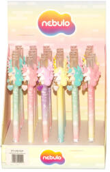 Nebulo Zseléstoll radírozható, kupakos, unikornis 36 db/display Nebulo - papirx