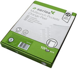 A-series Genotherm lefűzhető, A4, 80 micron narancsos 100 db/doboz, A-Series