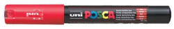 uni Dekormarker 0, 7-1mm, Uni Posca PC-1M piros