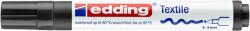 edding Textilfilc 2-3mm, kerek Edding 4500 fekete - papirx