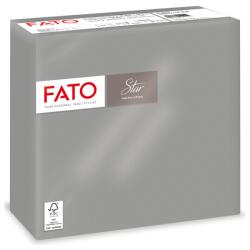 FATO Szalvéta 2 rétegű 38 x 38 cm 40 lap/cs Fato Star szürke_82991900 - papirx