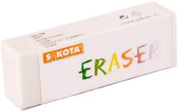 SaKOTA Radír 20-as fehér szögletes papír tokban extra CREATIVE JUNGLE