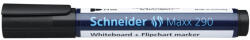 Schneider Tábla- és flipchart marker 2-3mm, kerek végű Schneider Maxx 290 fekete - papirx