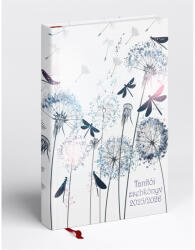 Realsystem Tanítói zsebkönyv A5, műbőr 145mmx205mm, fehér lapokkal pitypang 2025/2026 Realsystem - papirx