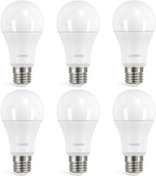 Linkind E27 LED Izzó 13.7W - 100W Hagyományos Izzó Helyett, 1521 Lumen, 2700K Meleg Fehér, 220° Szórási Szög, Beltéri Használatra, 6 Darabos