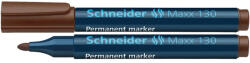 Schneider Alkoholos marker 1-3mm, kerek végű Schneider Maxx 130 barna - papirx