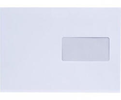 Bluering Boríték LC/5 szilikonos bélésnyomott bal ablakos 35x90mm 162x229mm B20A20 Bluering® fehér