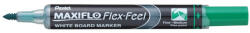 Pentel Táblamarker 1-5mm, hajlékony hegyű Pentel Maxiflo Flex Feel zöld - papirx