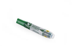 Pilot Táblamarker 2, 3mm, kerek hegyű, utántölthető medium V-Board Pilot zöld - papirx