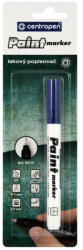 Centropen Lakkmarker 0, 7mm, vékony metál hegy Centropen 9211 kék - papirx