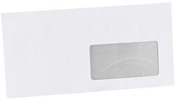 Bluering Boríték LA4 enyvezett bélésnyomott jobb ablakos 45x90mm 110 × 220mm J20A15 Bluering® fehér - papirx