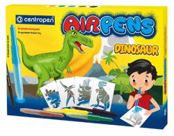 Centropen Filctoll fújós készlet Centropen AIRPENS 1500 Dinoszaurusz 5+1 klf. szín - papirx
