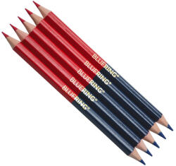 BLUERING Postairón vastag 5 db/blisz piros-kék - papirx